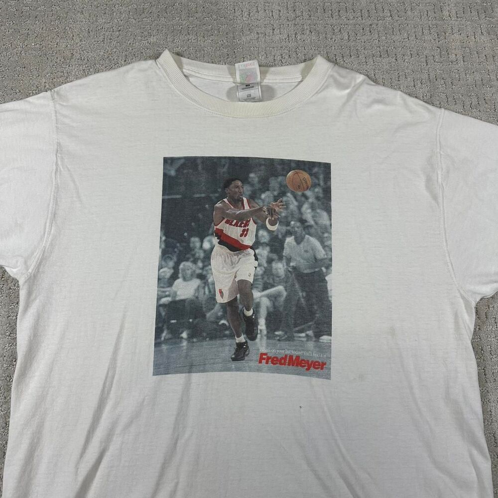 Nba Pipen Men's White T-shirt